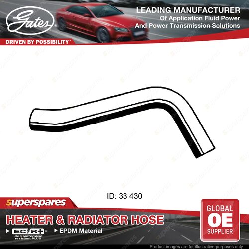 Gates Upper Radiator Hose for Toyota Landcruiser Prado GRJ120 1GR-FE 4.0L