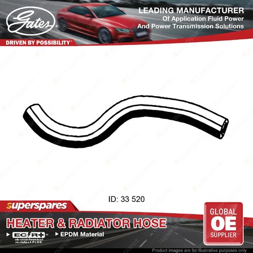 Gates Lower Radiator Hose for Hyundai Getz TB 1.4L 1.5L 1.6L 2002-2010