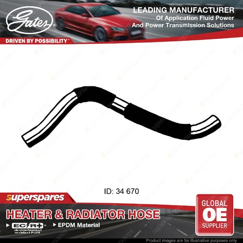 Gates Lower Radiator Hose for Hyundai Sonata EF 2.0L 96KW 100KW 1998-2005