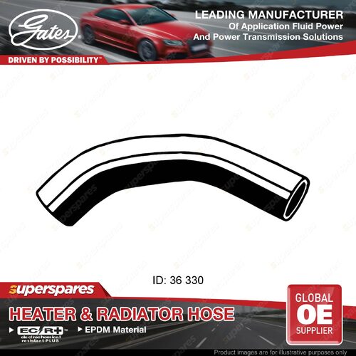 Gates Lower Radiator Hose for Toyota Hilux KUN26 KUN16 1KD-FTV 3.0L