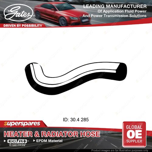 Gates Upper Radiator Hose for Toyota Yaris NCP90 NCP130 NCP95 1.3L