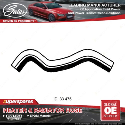 Gates Upper Radiator Hose for Nissan Patrol Y61 GR TY61 GU 2.9L 3.0L 118KW