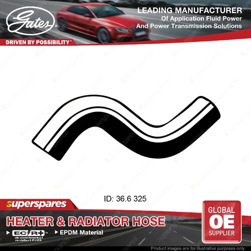 Gates Lower Radiator Hose for Toyota Landcruiser Prado KDJ150 3.0L 11/09