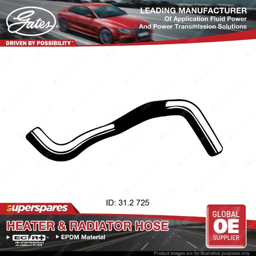 Gates Lower Radiator Hose for Kia Cerato LD G4GC Automatic 2.0L 105KW