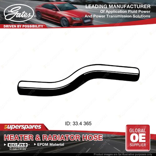 Gates Upper Radiator Hose for Kia Grand Carnival VQ 2.7L 06/06-06/09