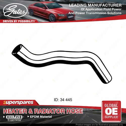 Gates Upper Radiator Hose for Hyundai iLoad TQ Imax TQ G4KC G4KG 2.4L 2008-On