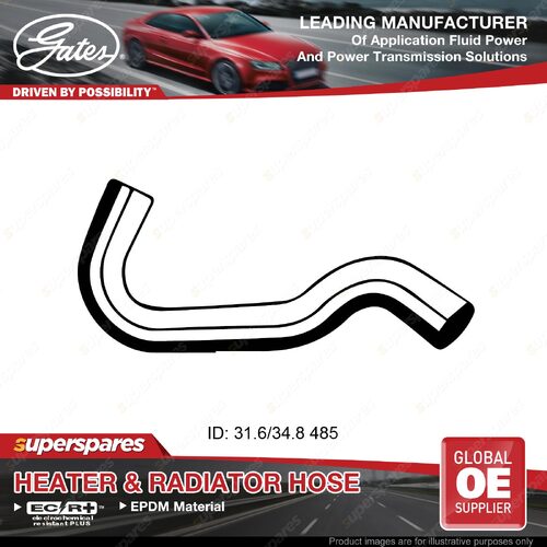 Gates Lower Radiator Hose for Holden Caprice WM Commodore VE Statesman WM