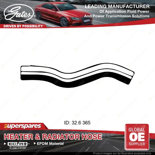 Gates Upper Radiator Hose for Holden Captiva CG Z24 XED 2.4L 103KW