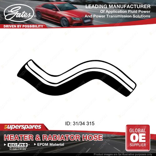 Gates Lower Radiator Curved Hose for Ford Escape ZB ZC ZD L3 2.3L 04-12