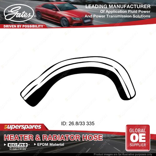 Gates Upper Radiator Curved Hose for Holden Cruze YG 1.5L 08/02-06/06