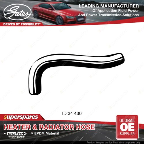 Gates Lower Radiator Hose for Mazda B-Serie Bravo UN Bt-50 CD UN 2.5L