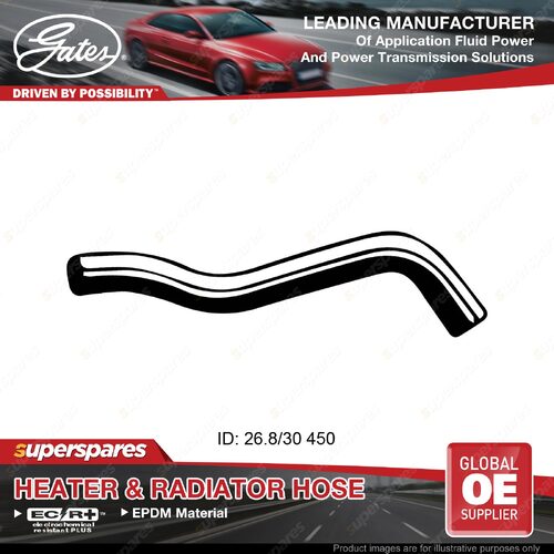 Gates Upper Radiator Hose for Toyota Town Ace Sbv KR42 1.8L 02/97-01/99