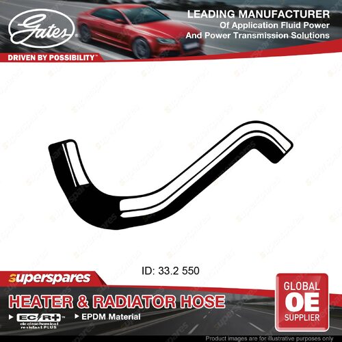 Gates Lower Radiator Hose for Nissan Maxima Maxima Qx A33 Cefiro CA33 2.5L 3.0L