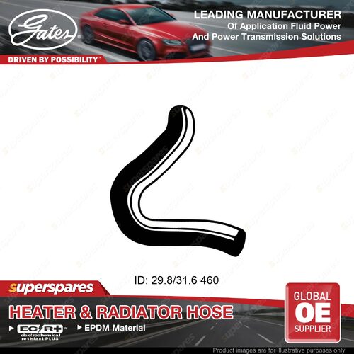 Gates Lower Radiator Hose for Kia Mentor Shuma FB FX Spectra FB T8 TE 1.8L