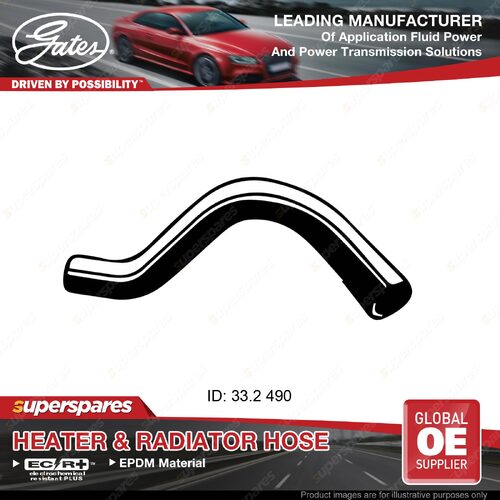 Gates Upper Radiator Hose for Toyota Town Ace Sbv KR42 1.8L 12/98-07/07