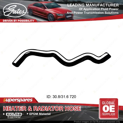 Gates Lower Radiator Curved Hose for Ford Ranger PX 2.5L 122KW 11/11