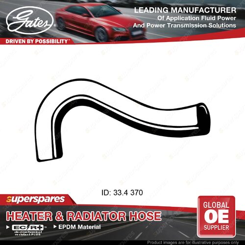 Gates Lower Radiator Hose for Mitsubishi Triton ML MN MQ 4G64 2.4L 94KW