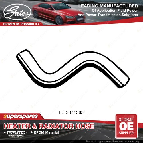 Gates Lower Radiator Hose for Volkswagen Golf MK III 1H1 1E7 1E7 1.9 2.0L