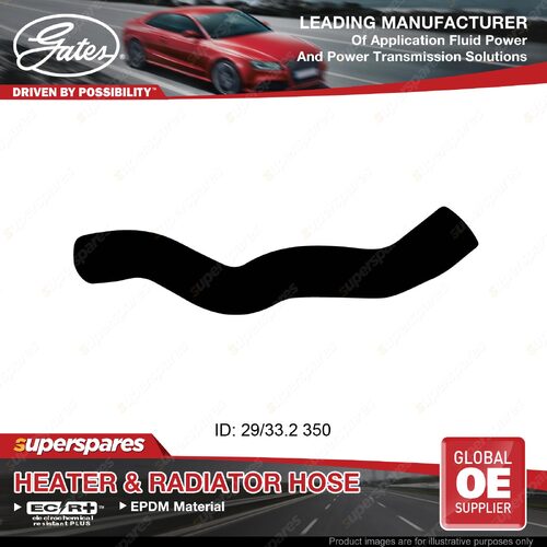 Gates Upper Radiator Hose for Holden Vectra ZC Z22SE 2.2L 108KW 02-06