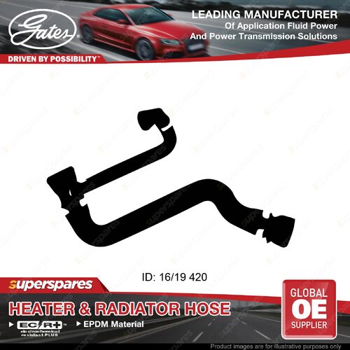 Gates Upper Radiator Hose for BMW 1 Series E88 3 Series E90 E91 318i X1 E84