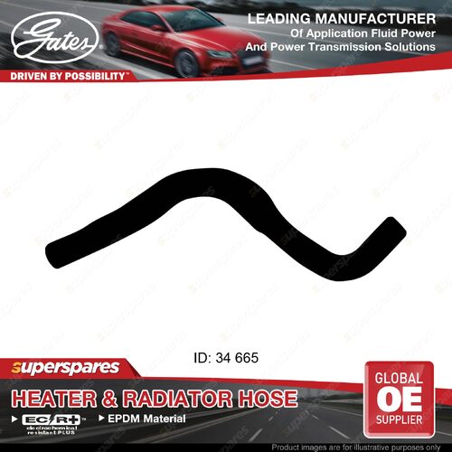 Gates Lower Radiator Hose for Hyundai ix35 LM EL G4KE G4KD 2.0L 2.4L