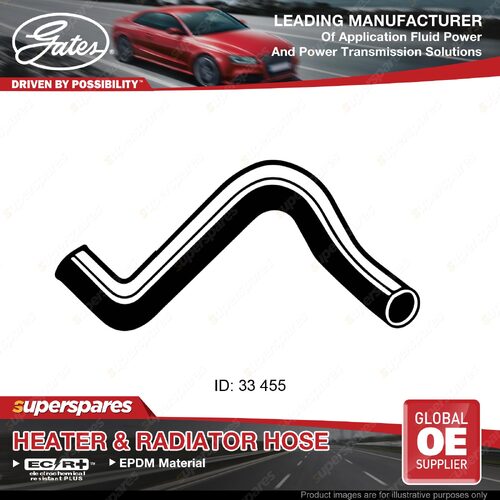 Gates Lower Radiator Hose for Mazda 323 BF BW Familia BF1 BW12 1.3L 1.5L 1.6L