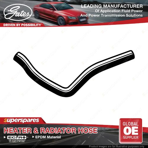 Gates Heater Hose for Saab 900 2.0L 4 Cyl 16v DOHC EFI B202I 1986-1990