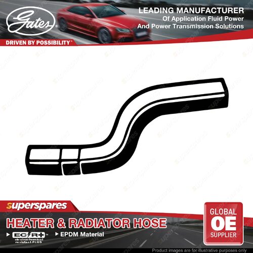 Gates Heater Hose for Toyota 4 Runner VZN130 3.0L 3VZE Pipe to Mtr 1990-91