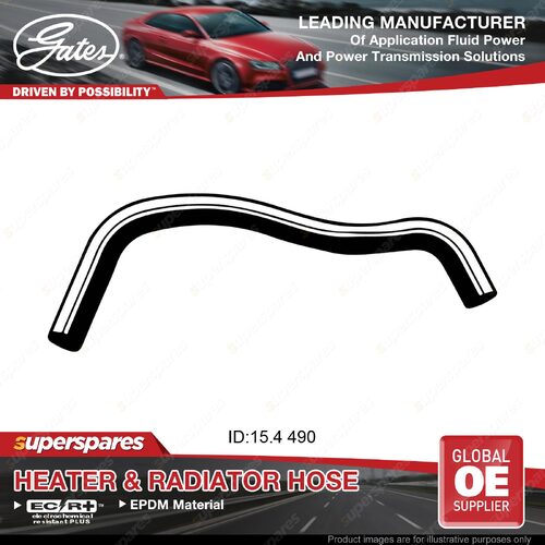 Gates Heater Hose for Honda Integra DA 1.6L 4 Cyl 16v DOHC EFI D16A 1986-1989