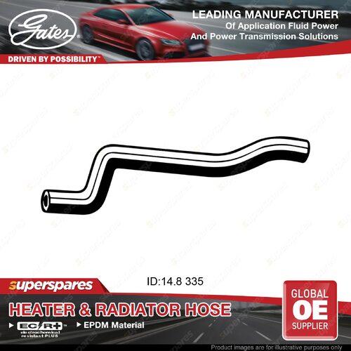 Gates Heater Hose for Subaru Leone GD GG Vortex XT 1.8L EA82 Eng to Pipe 2