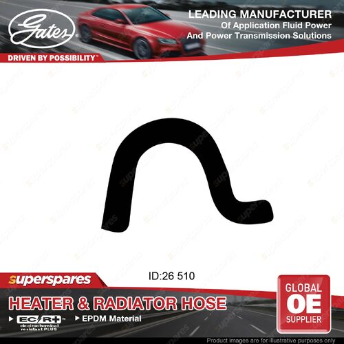 Gates Lower Radiator Hose for Nissan Datsun 1000 B10 1.0L A10 1967-70