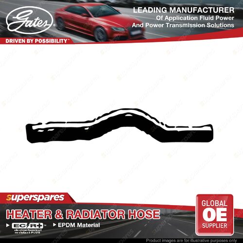 Gates Upper Radiator Hose for Hyundai Excel X1 1.5L G4AJ 1986-1987