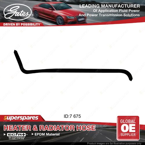 Gates Molded Heater Hose for Kia Carnival KV11 FL GB 2.5L KV6 675mm