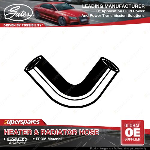 Gates Upper Radiator Hose for Mazda Eunos 1000 LA 1200 LA PB 1.0 1.2L 1967-1971