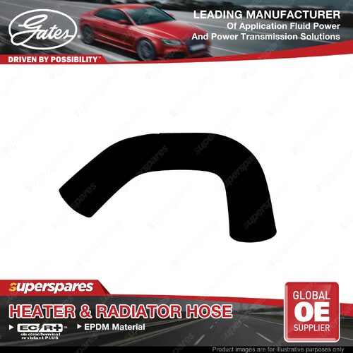 Gates Upper Radiator Hose for Mazda Eunos 1600 LA 1.6L NA 1977-78