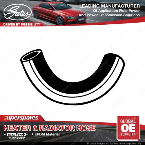 Gates Lower Radiator Hose for Holden Torana LC LJ TA 1.6L 1600 With Heater