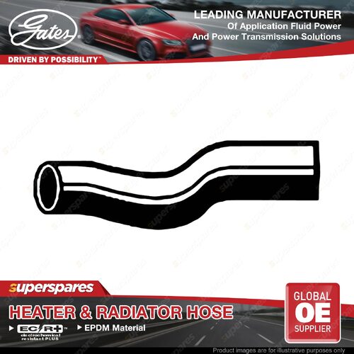 Gates Upper Radiator Hose for Mazda Eunos Capella B3000 1.6L NA 1970-77