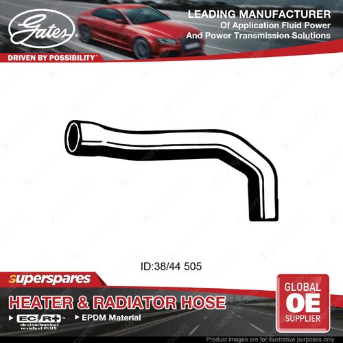 Gates Upper Radiator Hose for Ford F100 MK II F250 RM F350 RM 4.1 4.9L 74-On