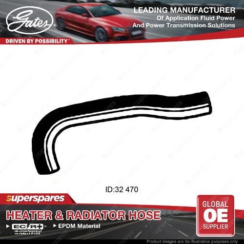 Gates Lower Radiator Hose for Toyota Hiace RH11V RH16 12R 1972-1975