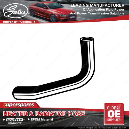 Gates Lower Radiator Hose for Nissan Datsun Urvan E23 1.6L J16 1980-82