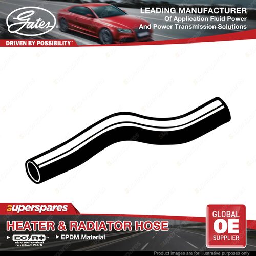 Gates Lower Radiator Hose for Hyundai Excel X1 1.5L WIth Man Trans 1986