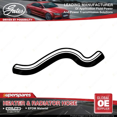 Gates Lower Radiator Hose for Hyundai Sonata NF 2.4L G4CS 1989-1991