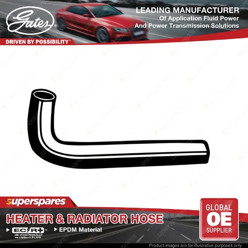 Gates Upper Radiator Hose for Nissan Datsun Navara D21 2.0L 2.4L Z20 Z24