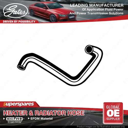 Gates Lower Radiator Hose for Nissan Datsun Navara D21 2.7L TD27 1988-3/92