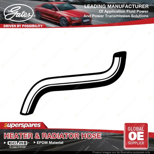 Gates Lower Radiator Hose for Nissan Datsun Navara D21 Pathfinder D21 2.4L