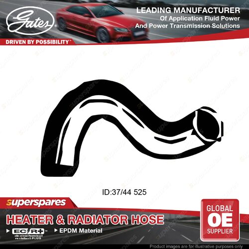 Gates Lower Radiator Hose for Toyota Landcruiser HJ45 3.6L H 1975-80