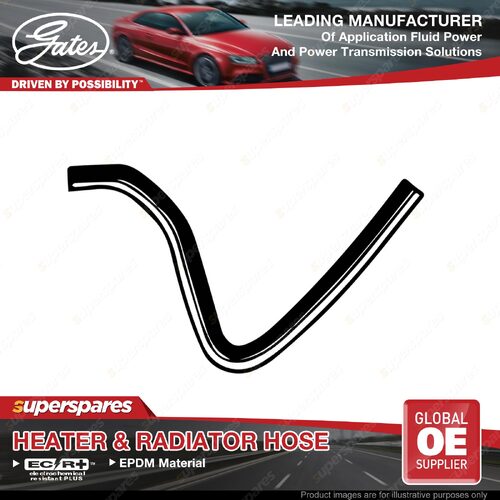 Gates Lower Radiator Hose for Saab 900 2.0L B201 Man Trans 1984-1988