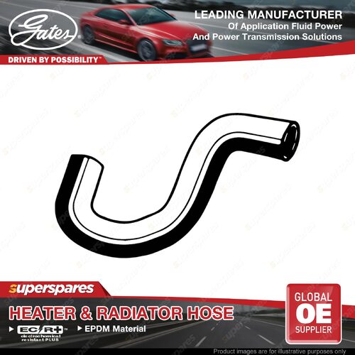 Gates Lower Radiator Hose for Seat Toledo 2.0L 4 Cyl 16v DOHC EFI ABF 1994-1996