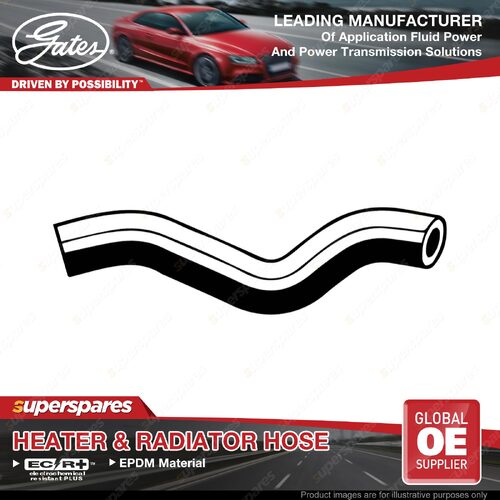 Gates Lower Radiator Hose for Hyundai Excel X1 1.5L G4AJ 87-88 W/O AC