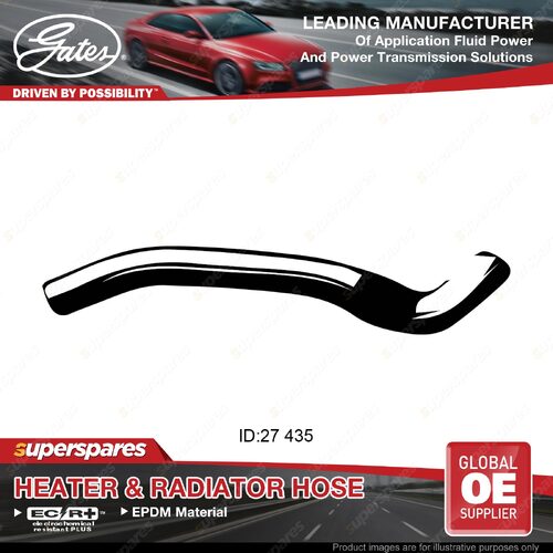 Gates Lower Radiator Hose for Toyota Corolla EE80 1.3L 1984-1988 480mm